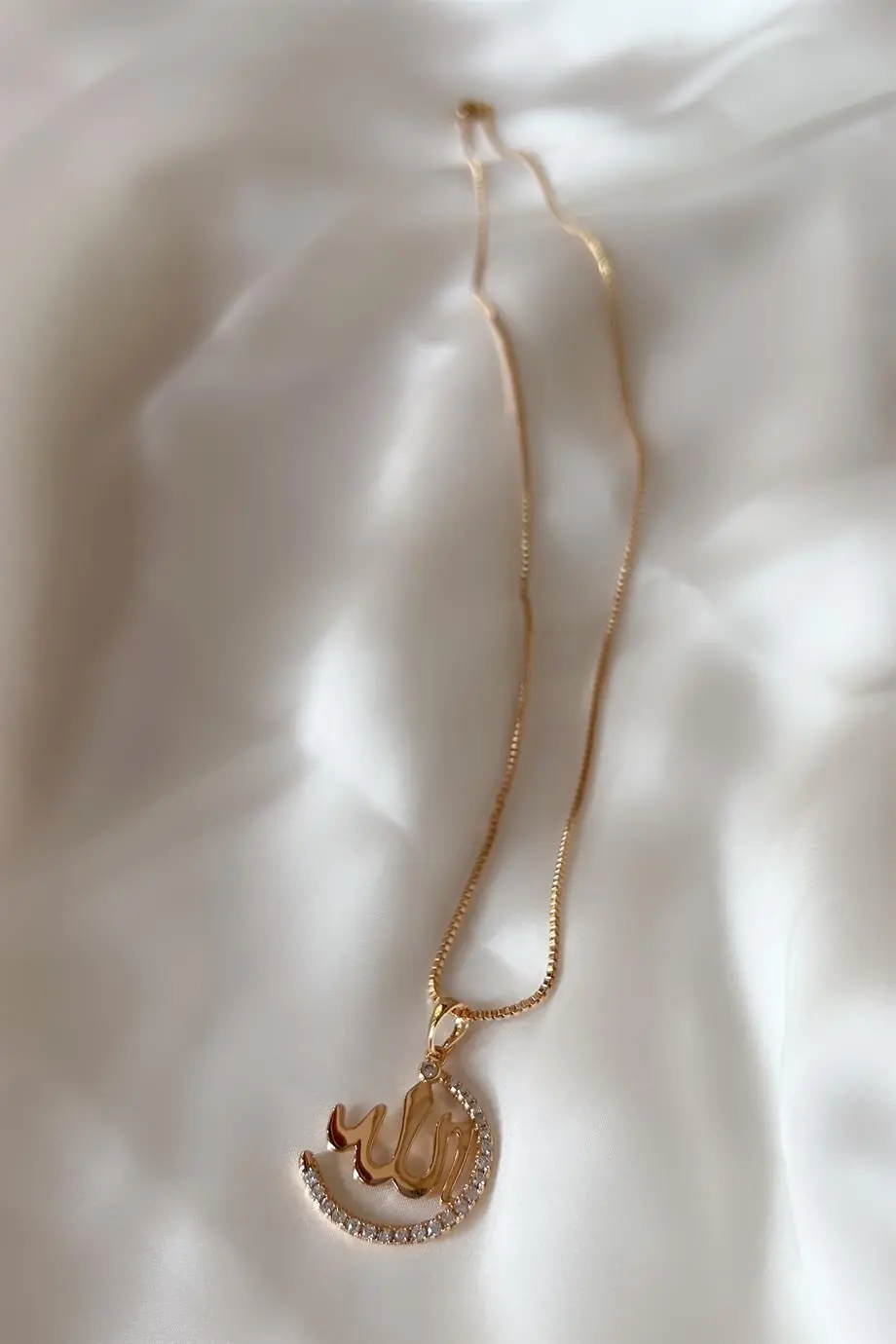 Allah Yazılı Özel Seri Kolye