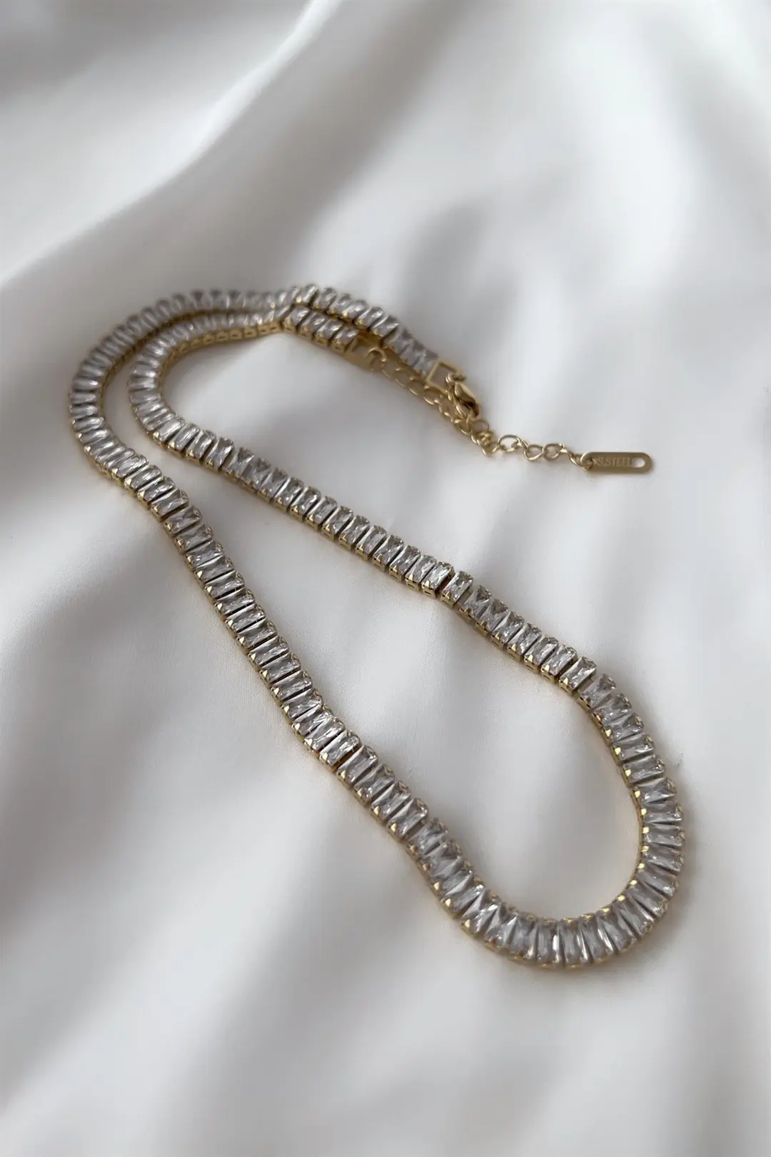 Baget Su Yolu Çelik Kolye