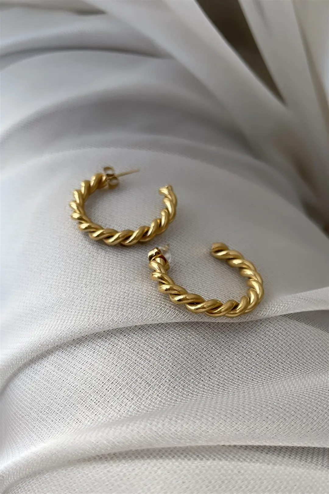 Auger Ring Çelik Küpe