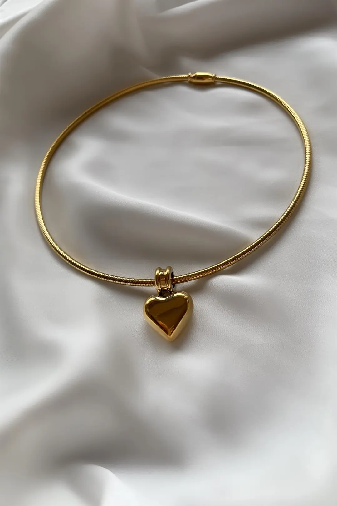 Baylish Heart Çelik Kolye