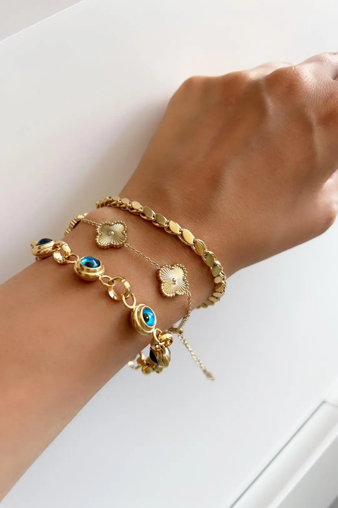 Barley Çelik Bileklik Kombini