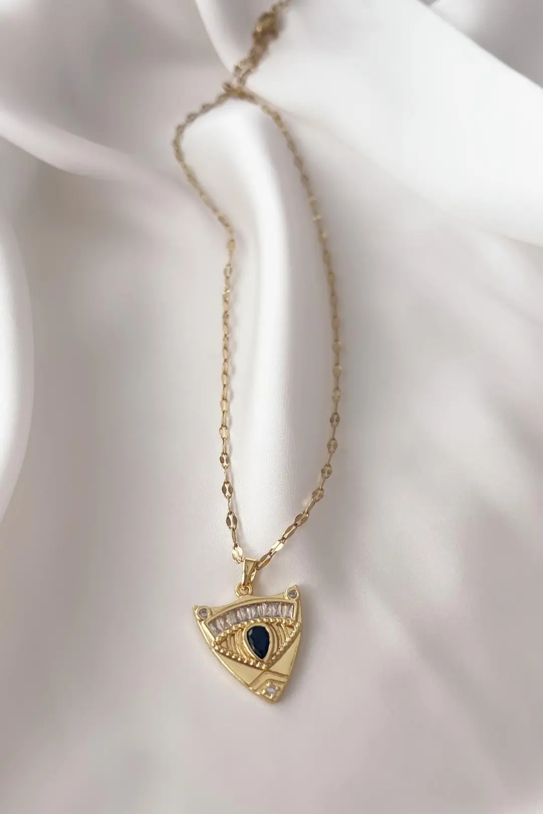 Antique Çelik Kolye