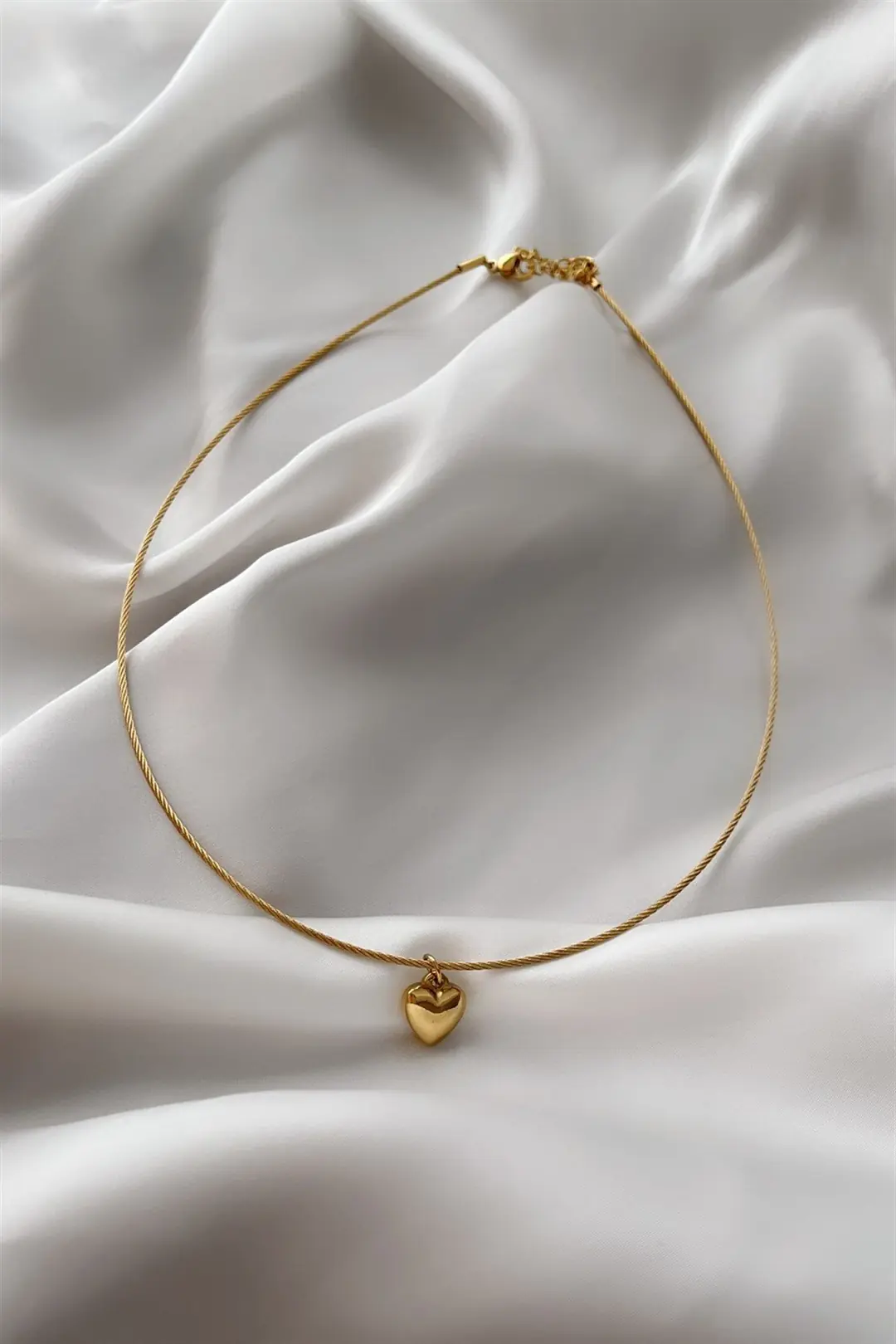 Baylish Heart Çelik Kolye