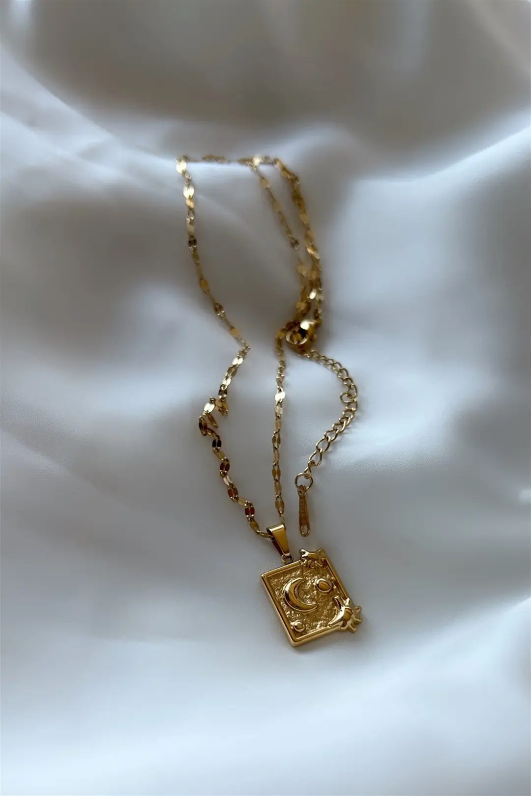 Beach Moon Çelik Kolye