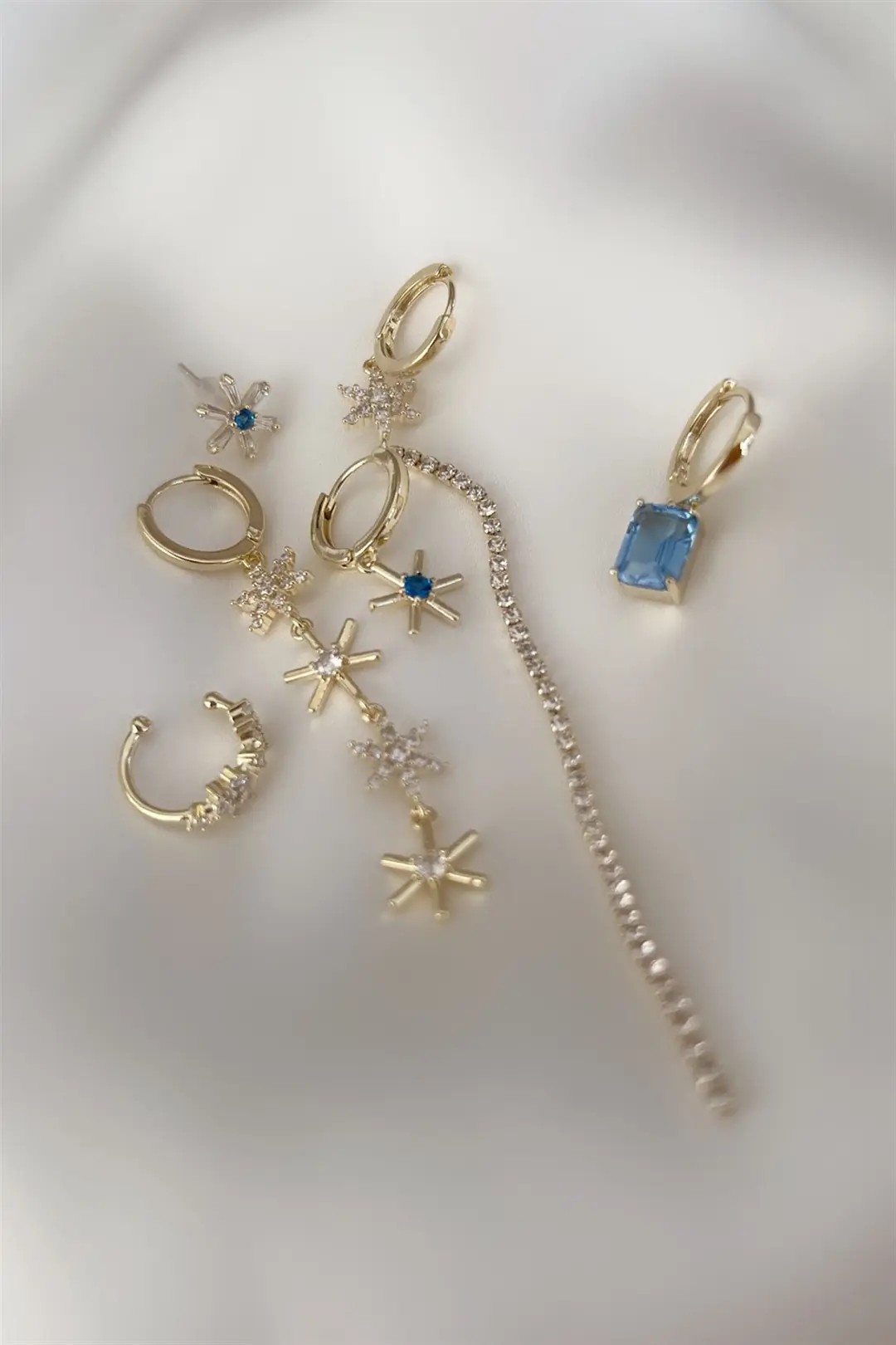 Aqua Özel Seri Küpe Kombini