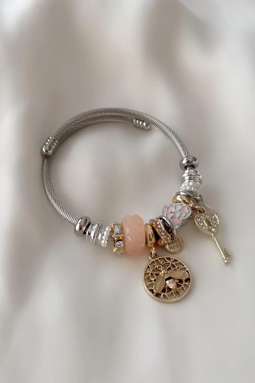 Abeille Çelik Bileklik