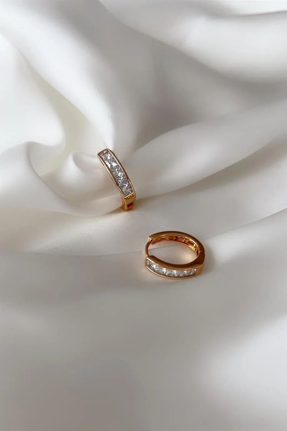 Baguette Ring Özel Seri Küpe