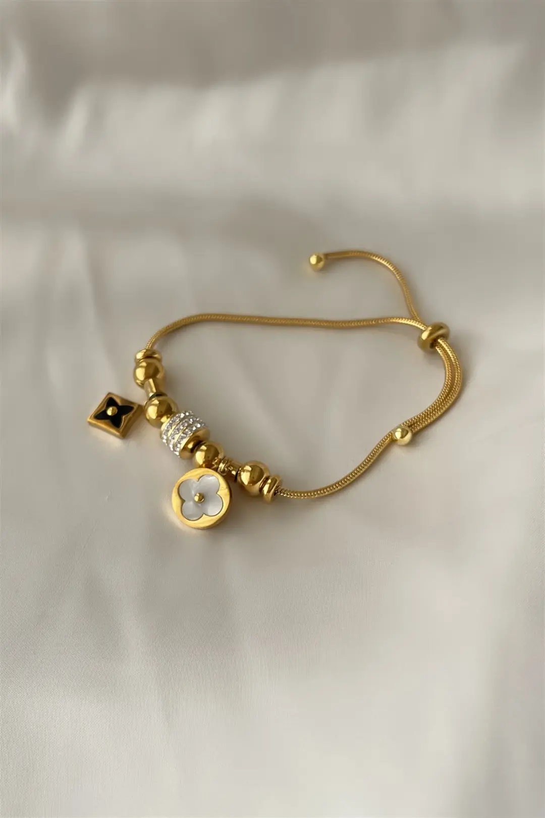 Adjustable Cleef Çelik Bileklik