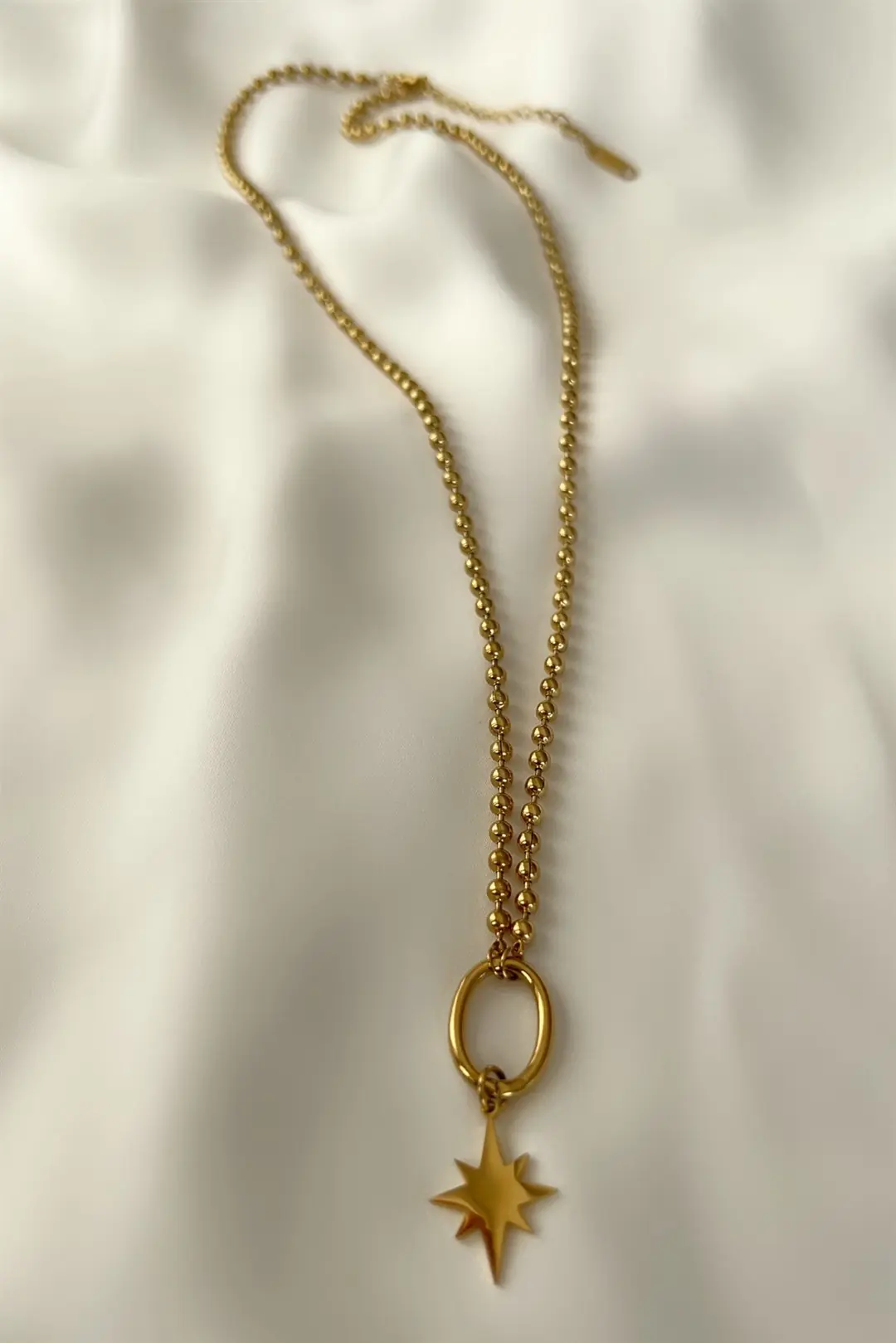 Barley Star Çelik Kolye