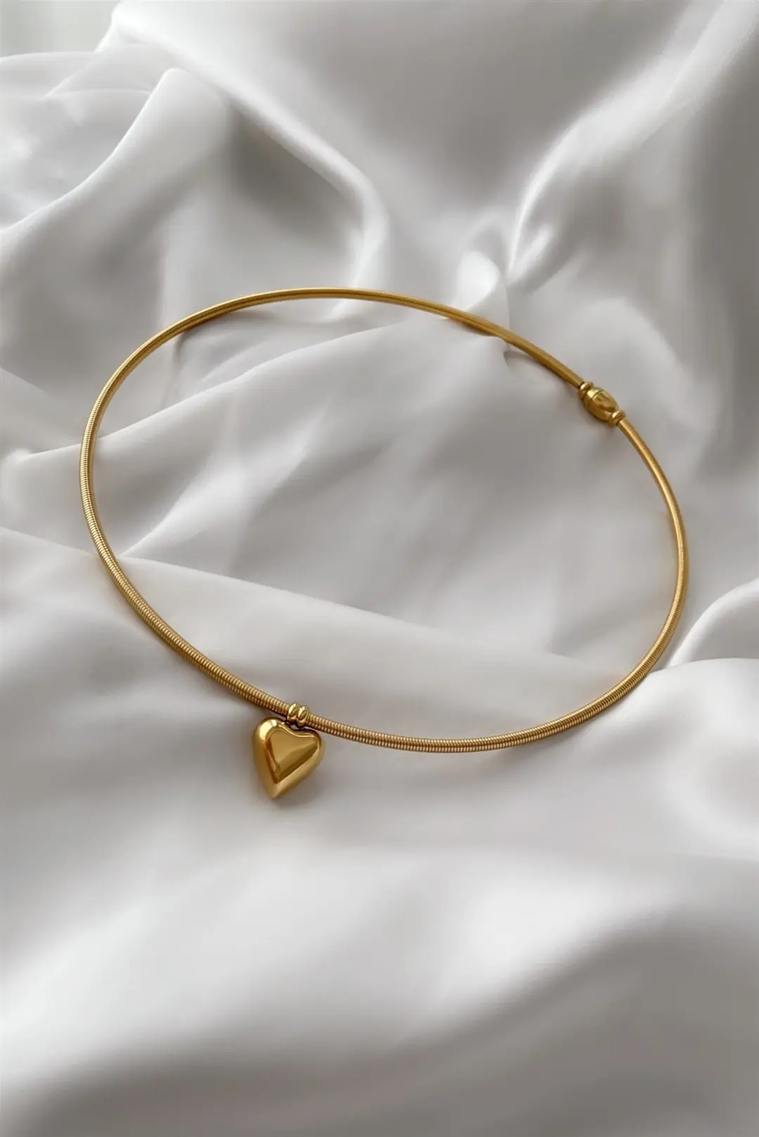 Baylish Heart Çelik Kolye